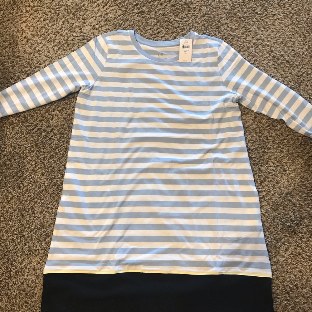 JJill Stripes A-Line Dress